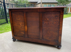 Antique English Blanket Box Chest Trunk Coffer Storage Chest Jacobean Tudor Oak