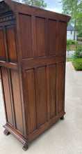 Load image into Gallery viewer, Antique Wine Cabinet Bar Armoire French Belgian Bruegel Style Oak Renaissance