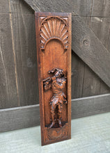 Load image into Gallery viewer, Antique French Wall Plaques Hanging Decor Carved Oak Court Jesters