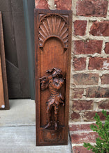 Load image into Gallery viewer, Antique French Wall Plaques Hanging Decor Carved Oak Court Jesters