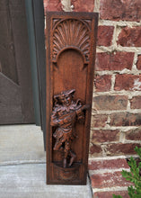 Load image into Gallery viewer, Antique French Wall Plaques Hanging Decor Carved Oak Court Jesters