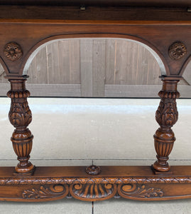 Antique French Dining Table Desk Library Conference Table Renaissance Walnut