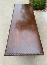 Load image into Gallery viewer, Antique French Dining Table Desk Library Conference Table Renaissance Walnut