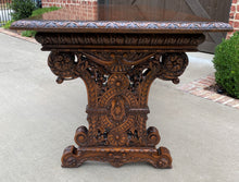 Load image into Gallery viewer, Antique French Dining Table Desk Library Conference Table Renaissance Walnut