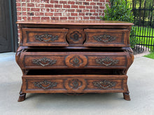 Load image into Gallery viewer, Antique French Chest of Drawers Commode Bombe Carved Walnut Louis XV 19th C