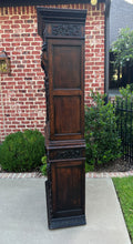 Load image into Gallery viewer, Antique French Bookcase HUNT Cabinet Display Buffet Oak Slim Profile 19th C