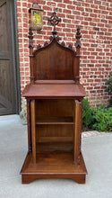 Load image into Gallery viewer, Antique French Gothic Revival Prayer Bench Prie Dieu Prayer Kneeler Bible Box