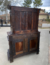 Load image into Gallery viewer, Antique French Cabinet Cupboard Buffet Deux Corps Bar Liquor Cabinet Walnut 18C