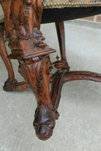 Load image into Gallery viewer, Antique Italian BESAREL Walnut Blackamoor Arm Chair BAROQUE Mid-19th C RARE