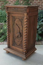 Load image into Gallery viewer, Antique French Oak BARLEY TWIST Black Forest Bar Wine Liquor Cabinet Cupboard