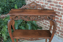 Load image into Gallery viewer, Antique French Server Dessert Table 2-Tier Sideboard Console Sofa Table Oak