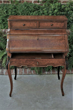 Load image into Gallery viewer, Antique French Birds Eye Maple Fall Front Secretary Desk Bureau Louis XV 19th C