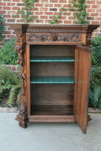 Load image into Gallery viewer, Antique French Cabinet GOTHIC Highly Carved Cabinet Cupboard Bar Liquor Walnut