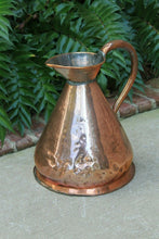 Load image into Gallery viewer, Antique English Copper FLAGON Jug Vessel Pitcher Hallmark #2 c. 1900