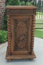 Load image into Gallery viewer, Antique French Oak BARLEY TWIST Black Forest Bar Wine Liquor Cabinet Cupboard