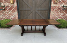 Load image into Gallery viewer, Antique French Draw Leaf Table GOTHIC Dining Table Conference Library Desk 19thC